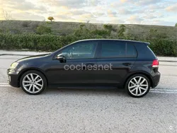 Negro Usado 2009 VW Golf VI GTD Berlina | 8990 € (Buen precio)