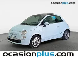 Azul Usado 2010 Fiat 500 Lounge Utilitario | 7900 €