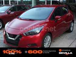 Rojo Usado 2022 Nissan Micra Tekna Berlina | 12.350 € (Precio justo)