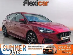 Rojo Usado 2019 Ford Focus ST-Line Berlina | 15.990 € (Precio justo)