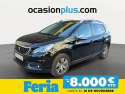 Negro Usado 2017 Peugeot 2008 Style SUV | 10.390 € (Buen precio)