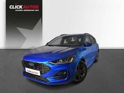 Azul Usado 2024 Ford Focus ST-Line Familiar | 21.250 € (Precio justo)