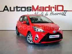 Rojo Usado 2018 Toyota Yaris Hybrid Active Berlina | 14.490 € (Precio justo)