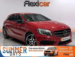 Rojo Usado 2015 Mercedes A180 AMG line Utilitario | 15.890 € (Buen precio)