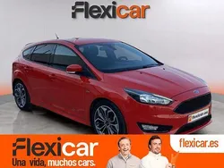 Rojo Usado 2017 Ford Focus ST-Line | 11.490 € (Precio justo)