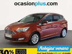 Rojo Usado 2015 Ford C-MAX Titanium Monovolumen | 12.990 € (Precio justo)