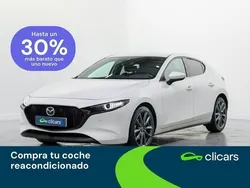 Blanco Usado 2019 Mazda 3 Berlina | 18.790 € (Precio justo)