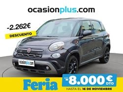 Gris Usado 2021 Fiat 500L Cross Monovolumen | 11.690 € (Precio justo)
