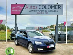 Azul Usado 2016 Skoda Octavia Active Familiar | 12.900 € (Precio justo)