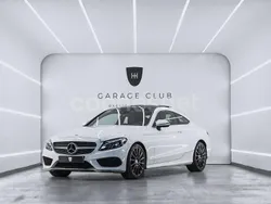Blanco Usado 2018 Mercedes C250 Coupe | 24.999 € (Precio justo)