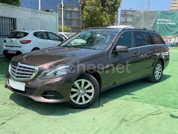 Marrón Usado 2013 Mercedes E200 Familiar | 9600 € (Buen precio)