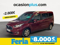 Rojo Usado 2021 Ford Tourneo Titanium Monovolumen | 21.900 €