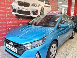 Azul Usado 2021 Hyundai i20 Berlina | 11.490 € (Precio justo)