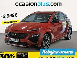 Rojo Usado 2022 Hyundai Kona N Line SUV | 18.591 € (Precio justo)