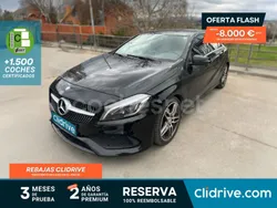 Negro Usado 2016 Mercedes A200 AMG line Berlina | 16.990 € (Super precio)