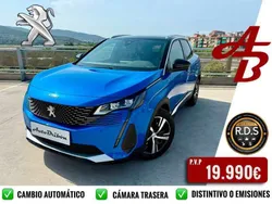 Azul Usado 2021 Peugeot 3008 GT SUV | 19.990 € (Buen precio)