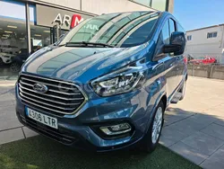 Azul Usado 2022 Ford Tourneo Custom Titanium Monovolumen | 37.950 € (Buen precio)