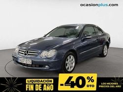 Azul Usado 2005 Mercedes CLK270 Elegance Coupe | 10.190 € (Precio justo)