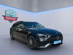 Negro Usado 2023 Mercedes C220 Familiar | 42.990 € (Precio justo)