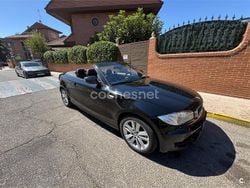 Negro Usado 2009 BMW 120 Cabriolet Descapotable | 9900 € (Un poco caro)