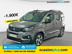 Gris Usado 2018 Peugeot Rifter GT-line Monovolumen | 20.900 € (Caro)