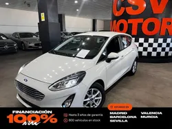 Blanco Usado 2021 Ford Fiesta ST-Line Utilitario | 10.450 € (Buen precio)