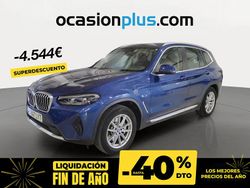 Azul Usado 2022 BMW X3 xLine SUV | 38.990 € (Buen precio)