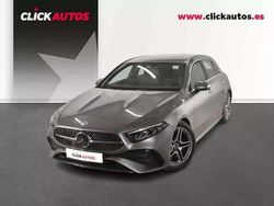 Gris Usado 2024 Mercedes A200 AMG line Berlina | 29.400 € (Buen precio)