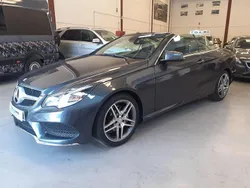 Azul Usado 2015 Mercedes E250 Descapotable | 22.999 € (Precio justo)