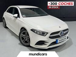Blanco Usado 2019 Mercedes A180 AMG line Berlina | 22.390 € (Precio justo)