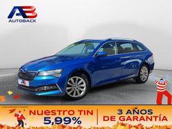 Azul Usado 2020 Skoda Superb Style Familiar | 18.600 € (Precio justo)