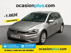Gris Usado 2018 VW Golf VII Advance Berlina | 18.300 € (Buen precio)
