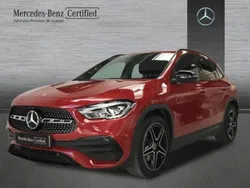 Rojo Usado 2021 Mercedes GLA200 AMG line SUV | 40.900 € (Un poco caro)