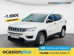 Blanco Usado 2020 Jeep Compass Sport SUV | 17.990 € (Precio justo)