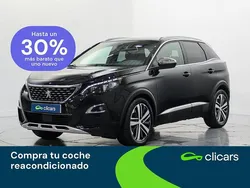 Negro Usado 2018 Peugeot 3008 GT SUV | 17.990 € (Precio justo)