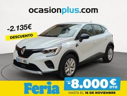 Blanco Usado 2022 Renault Captur Intens SUV | 17.490 € (Precio justo)