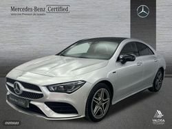 Gris / plateado Usado 2020 Mercedes CLA250 AMG line Berlina | 32.800 €
