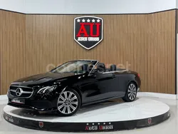 Negro Usado 2018 Mercedes E200 Descapotable | 38.999 € (Precio justo)