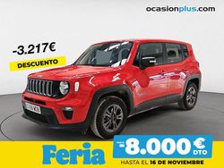 Rojo Usado 2022 Jeep Renegade Longitude SUV | 19.990 € (Precio justo)