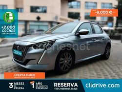 Gris / plata Usado 2021 Peugeot 208 Style Utilitario | 10.190 € (Buen precio)