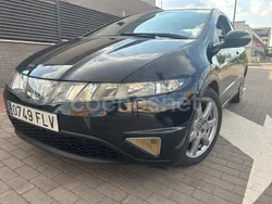 Negro Usado 2007 Honda Civic Sport Berlina | 6500 € (Buen precio)