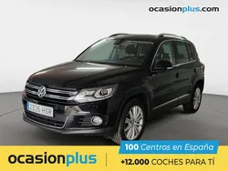 Negro Usado 2013 VW Tiguan Sport SUV | 14.900 € (Precio justo)