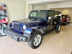 Azul Usado 2013 Jeep Wrangler Unlimited Sahara SUV | 29.900 € (Buen precio)