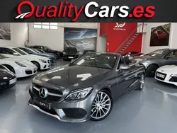 Gris Usado 2018 Mercedes C220 Descapotable | 32.900 € (Caro)
