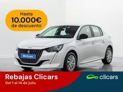 Blanco Usado 2022 Peugeot 208 Active Utilitario | 13.490 € (Precio justo)