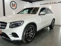 Blanco Usado 2017 Mercedes GLC220 AMG line SUV | 29.900 € (Precio justo)