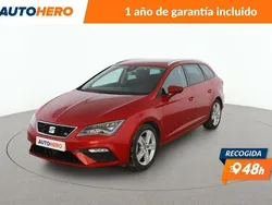 Rojo Usado 2019 Seat Leon FR Familiar | 17.999 € (Precio justo)