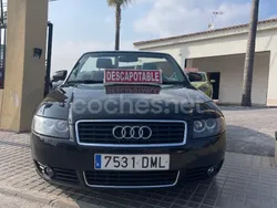 Negro Usado 2005 Audi A4 Cabriolet Descapotable | 6950 € (Precio justo)