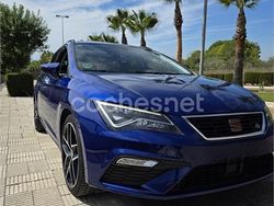 Azul Usado 2018 Seat Leon FR Familiar | 19.000 € (Precio justo)