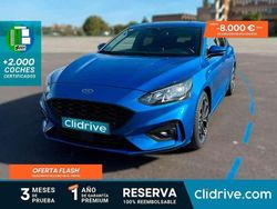 Azul Usado 2021 Ford Focus ST-Line X Berlina | 17.290 € (Buen precio)